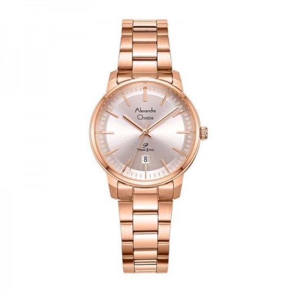 Alexandre Christie AC 1030 Full Rosegold Steel LDBRGLN